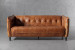 Edison 3-Seater Leather Couch - Vintage Tan Leather Couches - 2