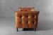 Edison 3-Seater Leather Couch - Vintage Tan Leather Couches - 6