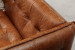 Edison 3-Seater Leather Couch - Vintage Tan Leather Couches - 12