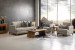Easton Lounge Suite - Flint Fabric Lounge Suites - 1