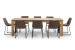 Montreal Halo 8-Seater Dining Set (2.4m) - Ginger 8-Seater Dining Sets - 7