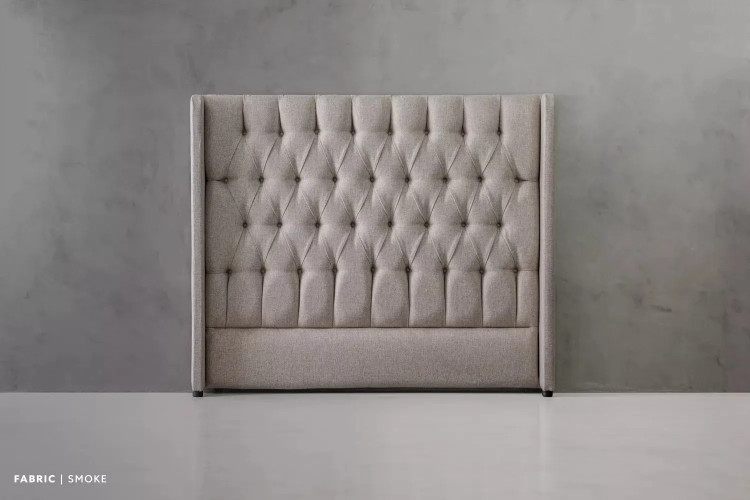 Genevieve Headboard - Queen - Smoke Queen Headboards - 2