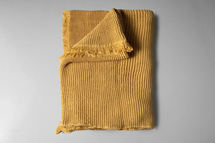 Avaria Throw - Mustard Throws - 2