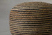 Zale Handmade Ottoman - Natural & Black Ottomans - 5