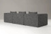 Montclair Modular - L-Shape Couch - Moonshadow Fabric Modular Couches - 5