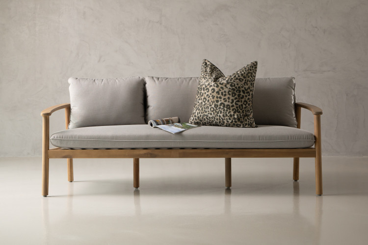 Mayfair Patio 3-Seater Couch - Greywash & Grey Patio Lounge - 1