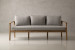 Mayfair Patio 3-Seater Couch - Greywash & Grey Patio Lounge - 2