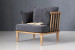 Vesta Armchair - Ebony Armchairs - 1