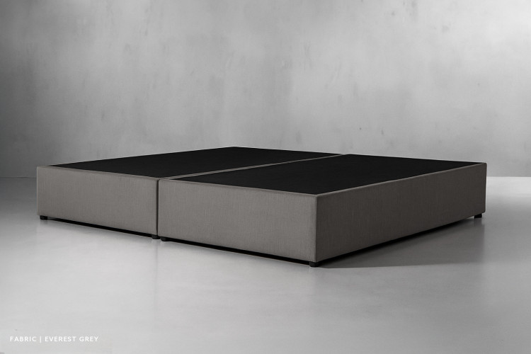 Zoey Bed Base - King - Everest Grey Bed Bases - 1