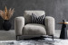 Horton Armchair - Dove Grey Fabric Armchairs - 1