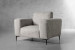 Horton Armchair - Dove Grey Fabric Armchairs - 2