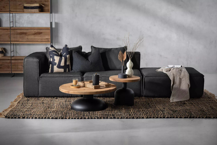 Montclair Modular Open 3-Seater Couch - Shadow 3 - Seater Couches - 1