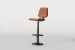 Damon Leather Tall Bar Chair - Bourbon Bar & Counter Chairs - 1