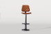 Damon Leather Tall Bar Chair - Bourbon Bar & Counter Chairs - 8