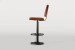Damon Leather Counter Bar Chair - Bourbon Bar & Counter Chairs - 1
