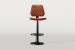 Damon Leather Counter Bar Chair - Bourbon Bar & Counter Chairs - 2