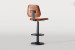 Damon Leather Counter Bar Chair - Bourbon Bar & Counter Chairs - 4