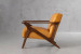 Melrose Leather Armchair - Amber Armchairs - 3