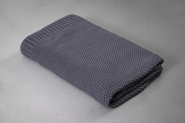 Nita Throw - Large - Charcoal Throws - 1