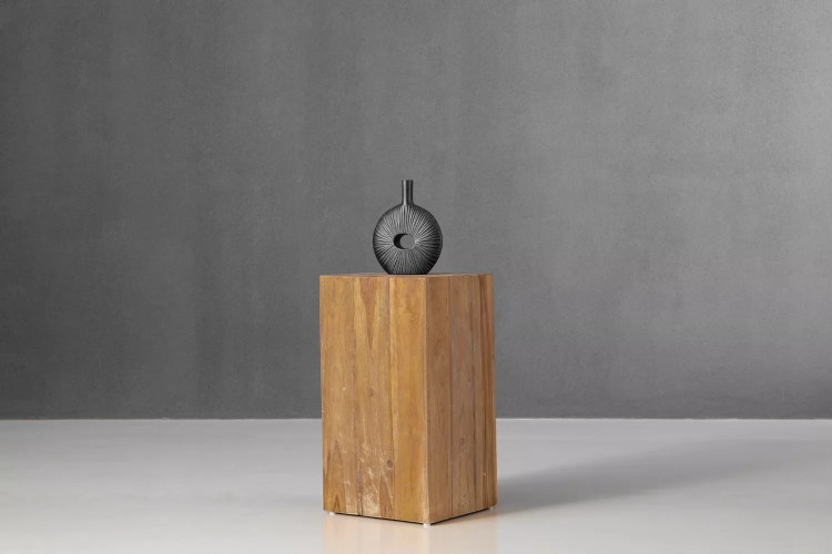 Leora Wooden Decor Stand - Medium Planters and Stands - 1