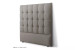 Ariella Headboard - Double - Alaska Grey Double Headboards - 4