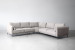 Ottavia Corner Couch - Stone Corner Couches - 3