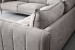 Ottavia Corner Couch - Stone Corner Couches - 10