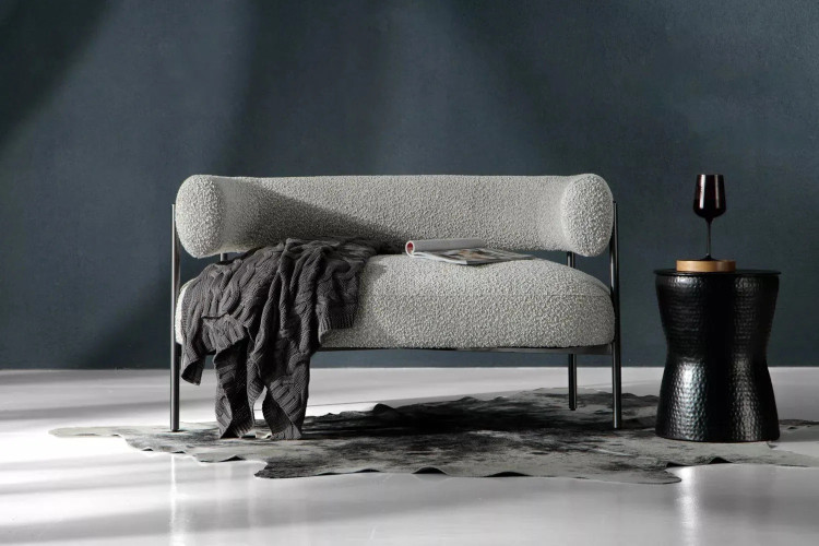 Harlow Loveseat - Mist Fabric Armchairs - 6