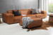 Jagger Leather Modular - Daybed - Desert Tan Daybed Couches - 3
