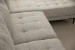 Hayden L-Shape Couch - Stormy Haze Fabric Corner Couches - 9