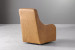 Vesper Leather Swivel Armchair - Sahara Armchairs - 9