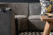 Jagger Leather Modular - Grand Corner Couch - Graphite Leather Modular Couches - 3