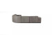 Jagger Leather Modular - Grand Corner Couch - Graphite Leather Modular Couches - 5