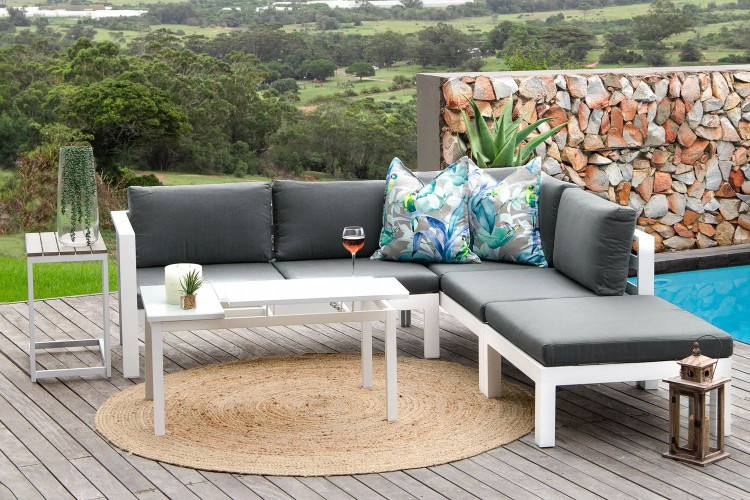 Tirana Corner Patio Lounge Set Corner Patio Lounge Set - 1