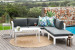 Tirana Corner Patio Lounge Set Corner Patio Lounge Set - 1
