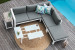 Tirana Corner Patio Lounge Set Corner Patio Lounge Set - 2