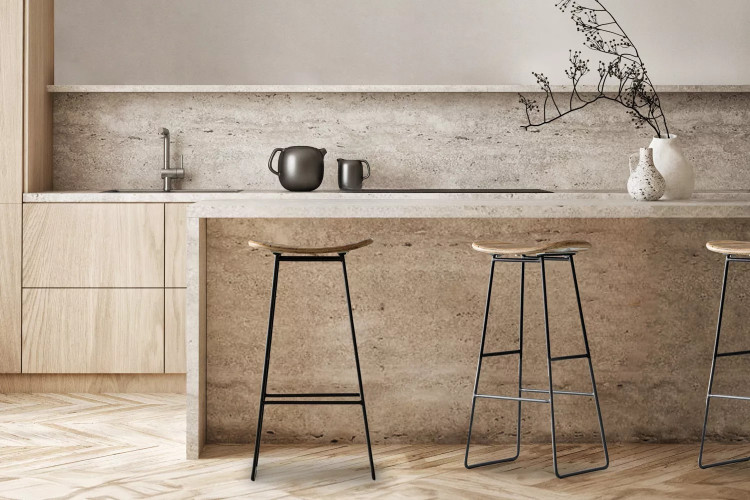Darius Tall Bar Stool - Natural Darius Stool Collection - 8