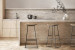 Darius Tall Bar Stool - Natural Darius Stool Collection - 2