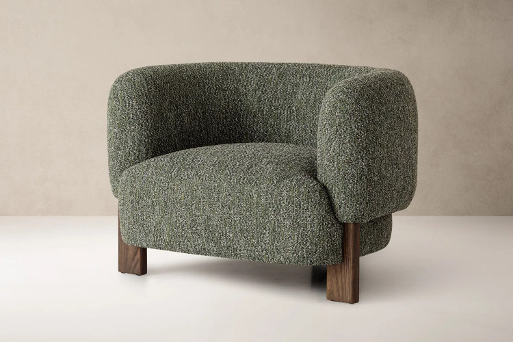 Melan Armchair-Deep Forest Chairs - 1