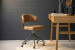 Phoebe Leather Office Chair - Dawn Tan Office Chairs - 1