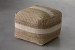 Revia Ottoman - Natural & White Ottomans - 3