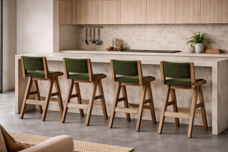 Sandor Counter Bar Chair - Olive Bar & Counter Chairs - 1