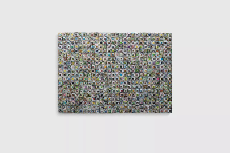 Colour Squares - 3D Paper Art 3D Wall Art - 1