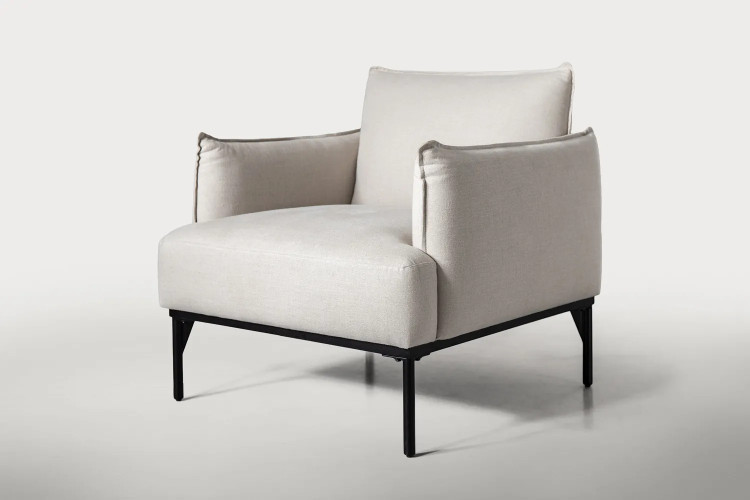 Plymouth Armchair - Taupe Armchairs - 1