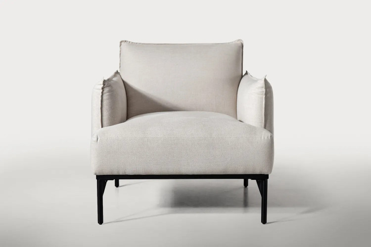 Plymouth Armchair - Taupe Armchairs - 1