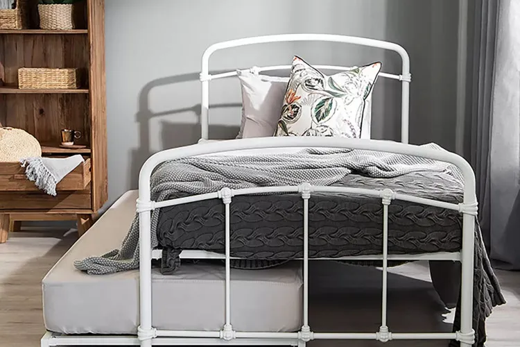 Larissa Bed Complete - White Kids Beds - 1