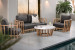 St Lucia Patio Lounge Set - Dusk Patio Lounge Sets - 1