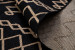 Ziyah Patio Rug - Black Patio Rugs - 3