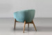 Lennon Velvet Dining Chair - Teal Lennon Dining Chair Collection - 6