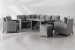 Gianmarco with Giulianna Patio Lounge Set - Charcoal Patio and Outdoor Lounge Furniture - 2